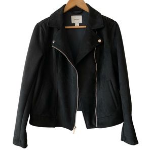 Old Navy Moto Jacket Black Size S